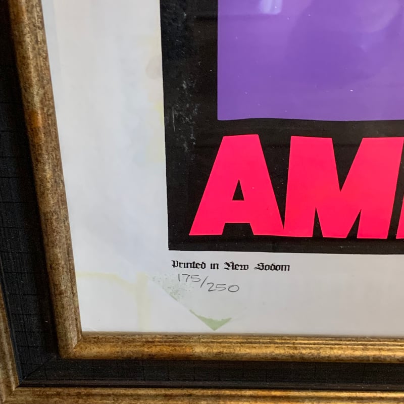 kozik 1996 NIXON ニクソン コジック シルクスクリーンポスター vintage