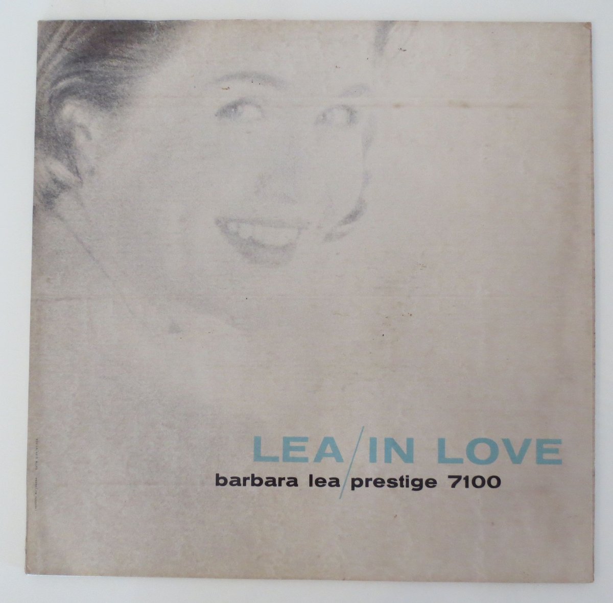 TEST PRESS Barbara Lea Johnny Windhurst