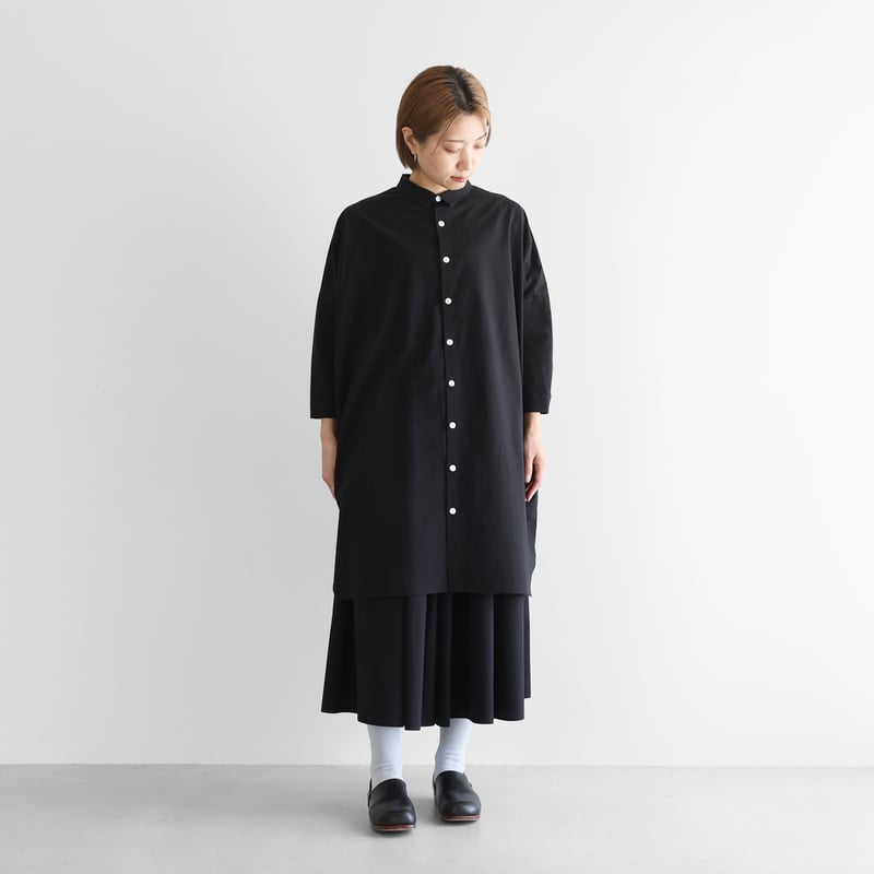 遠州織物×久留女木の棚田プロジェクト】棚田コットンロングシャツ