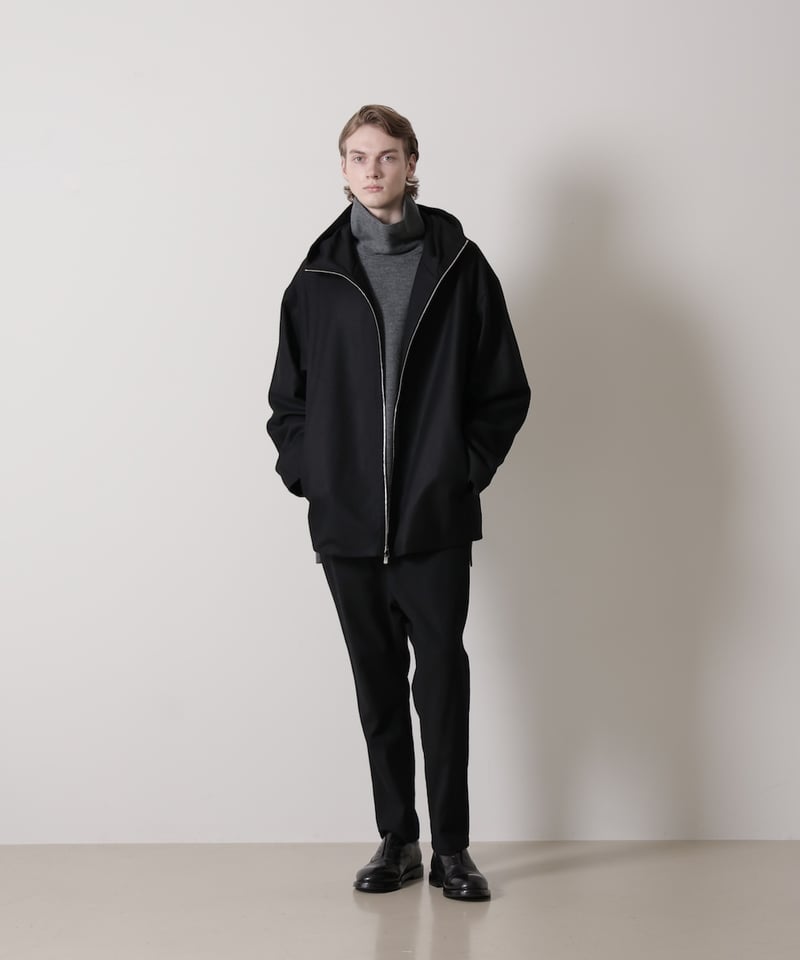 MB ハイエンド尾州ウール カットオフプルオーバーオフタートルネック