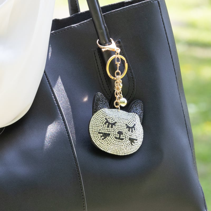 ネコフェイス ビジュー バッグチャーム 131708120420 | VERITEOnline