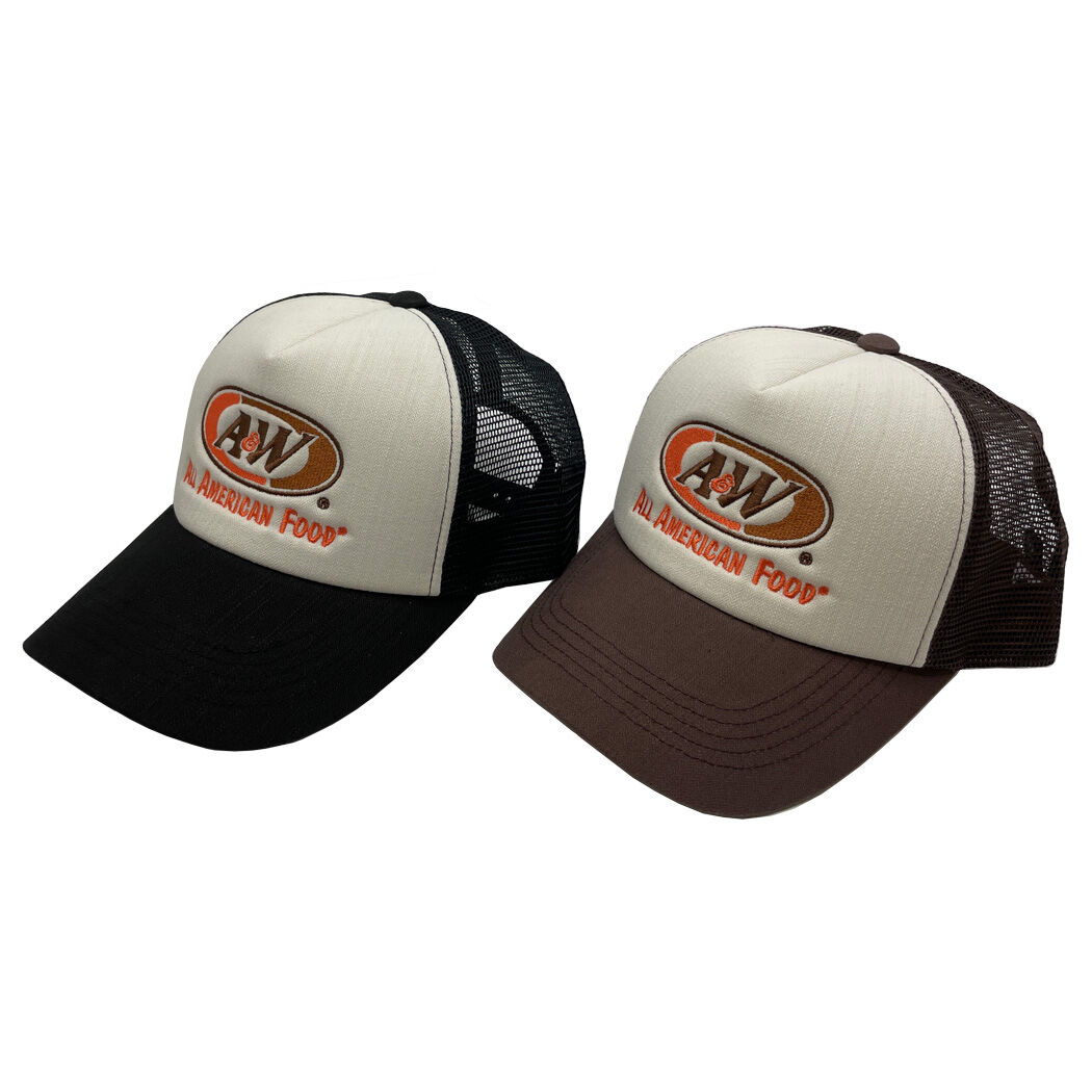 メッシュロゴキャップ：ブラック | A&W Okinawa