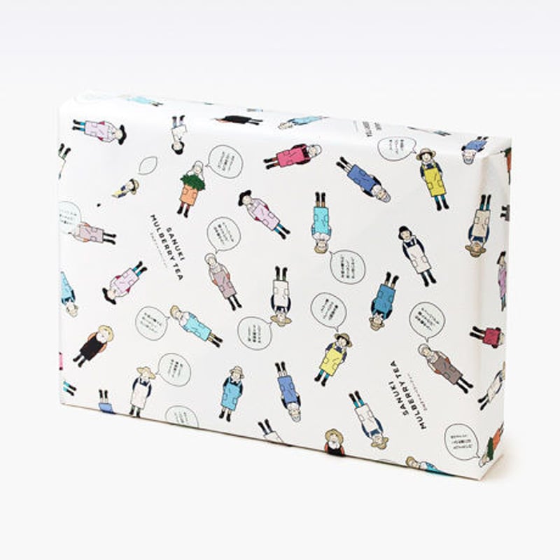 ラッピングギフトボックス入りお徳用さぬきマルベリーティー【桑茶