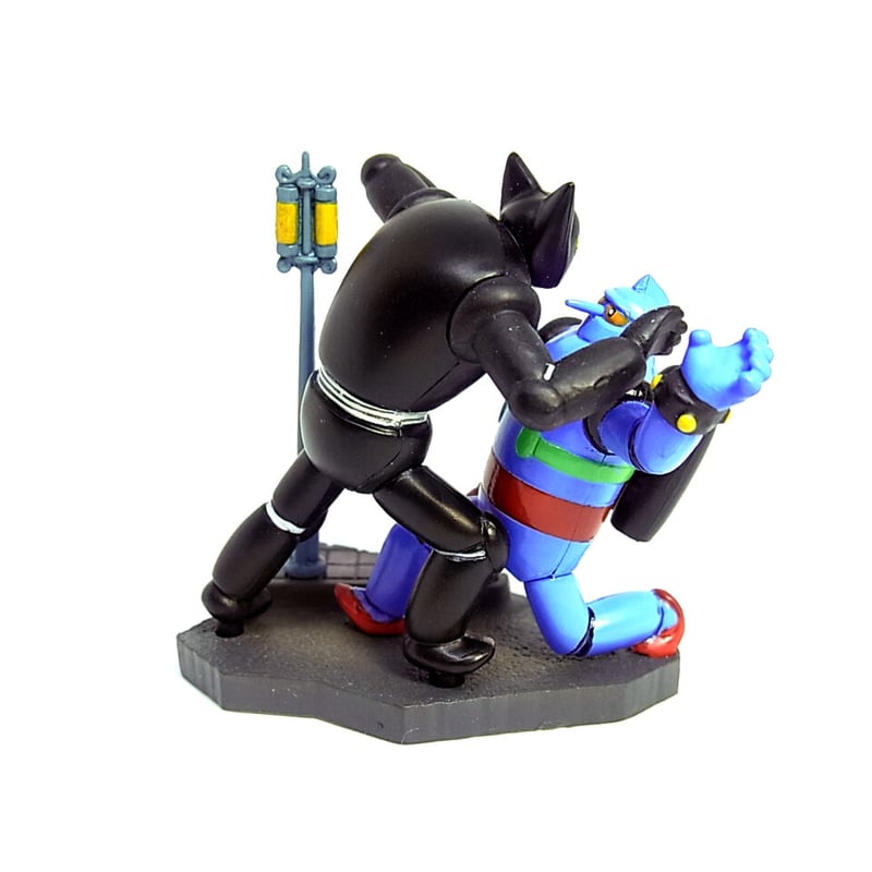 タイムスリップグリコ第1弾 02.「鉄人28号対ブラックオックス」カラー