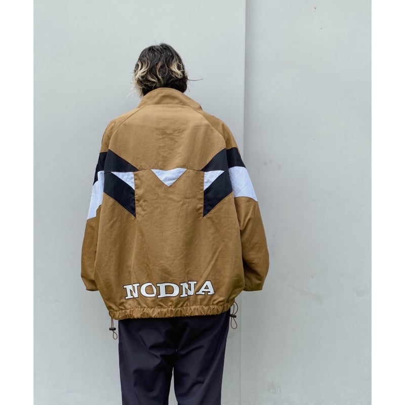 BLACK WEIRDOS「Nylon Track JKT(Motocross)」brown.