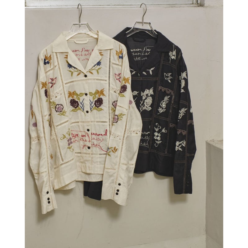 TODAYFUL】Embroidery Patchwork Shirts | selects
