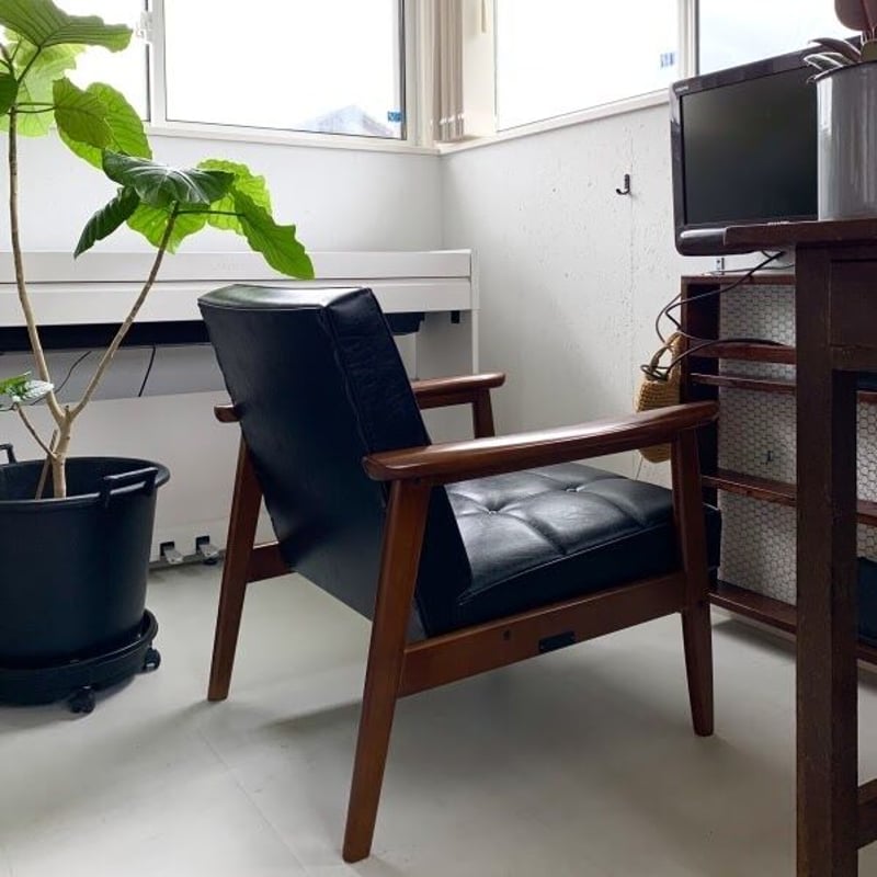 カリモク60 Kチェア1シーター スタンダードブラック W36140BW | CLIA