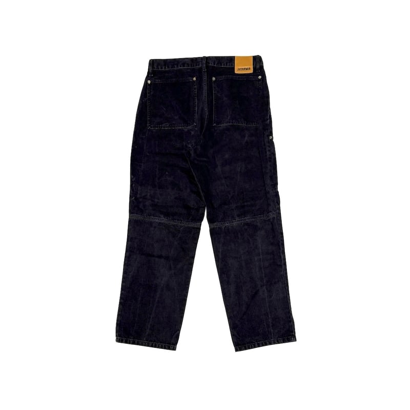 USED】JACQUEMUS LE GADJO 6-POCKET BLACK JEANS |