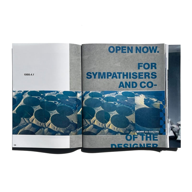 COMME des GARÇONS 1989-2023 | also PAGE SPREAD