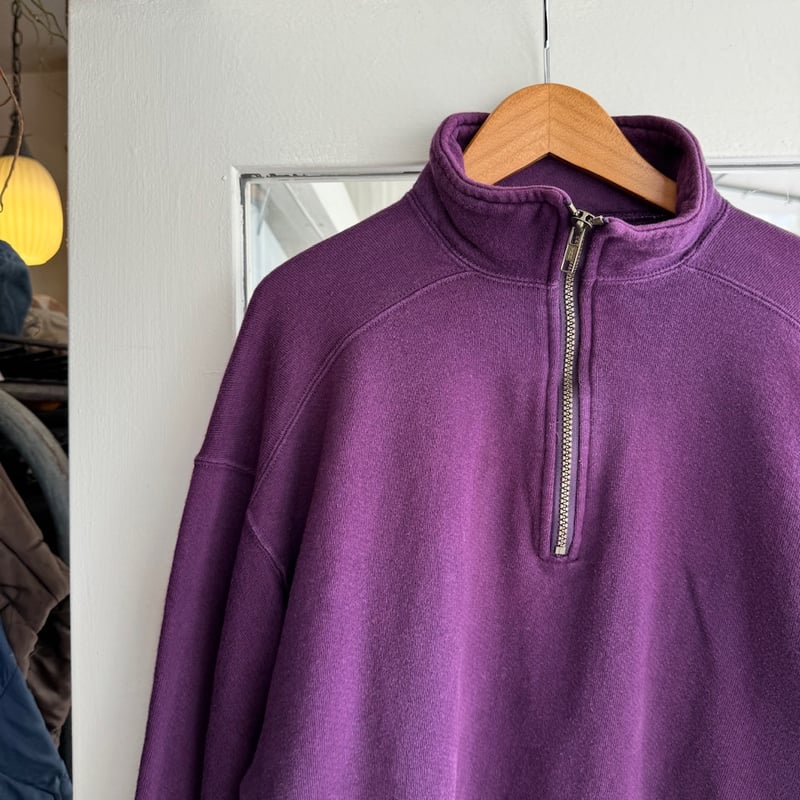 USA製 L.L.Bean × RUSSELL ハーフジップスウェット | CUSTOM FEVER