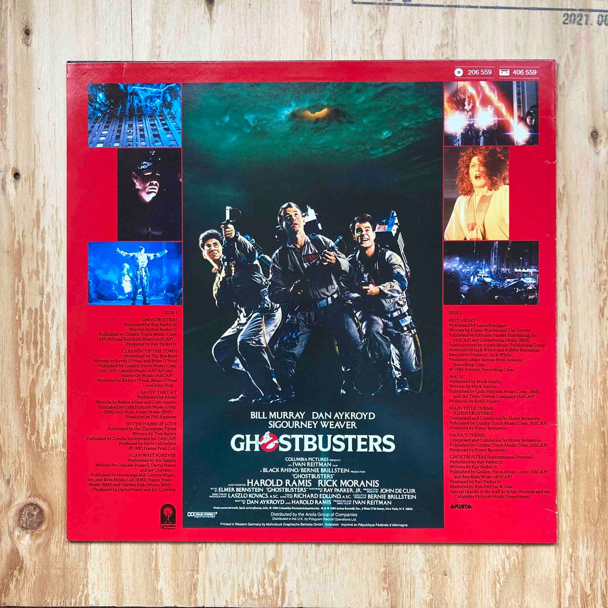 GHOST BUSTERS / OST(ドイツ盤) | sleepsundaysalon