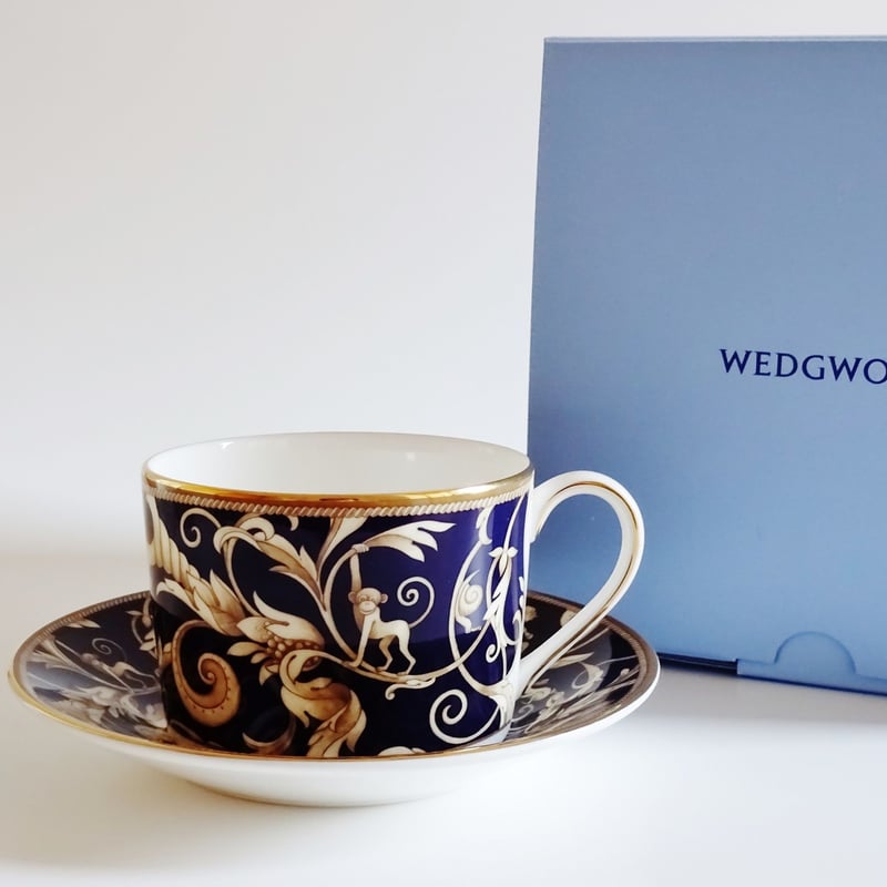 ウエッジウッド コーヌコピア ティーカップ＆ソーサー ロー