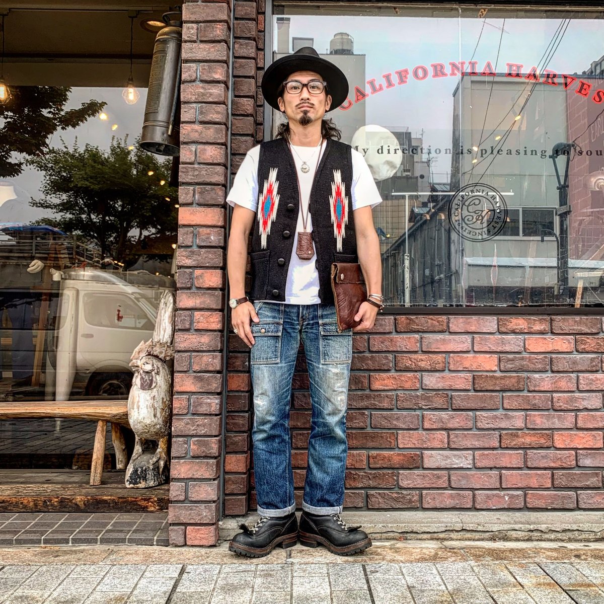 ORTEGA'S / VEST (BLACK36インチ) | CALIFORNIA HA