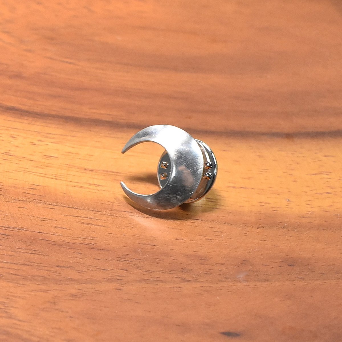 三日月 シルバー ピンブローチ | シルバーアクセサリー工房アンク