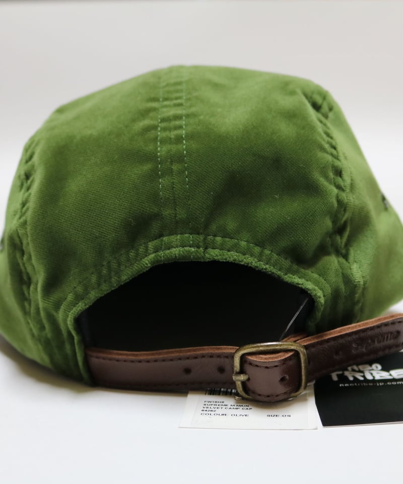 Supreme Velvet Camp Cap FW18 Olive オリーブ | NEO T