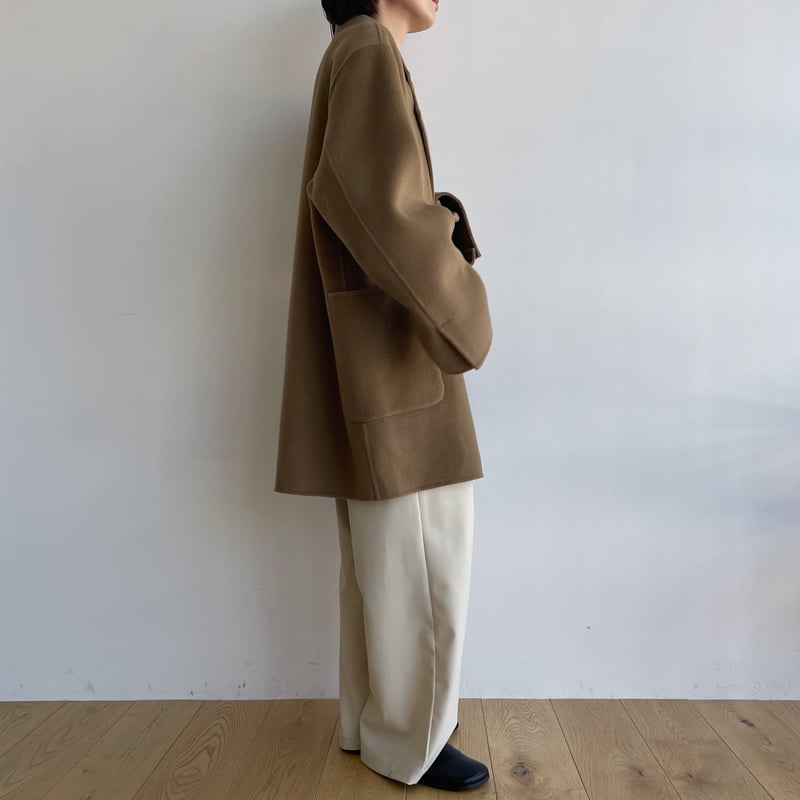 nokcha original】HAND MADE tailored middle coat