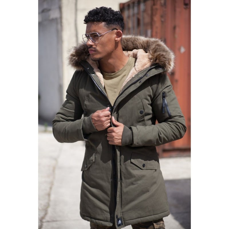 Sixth June/FUR モッズコート KHAKI | BINGOSTAR ・ ビンゴスター