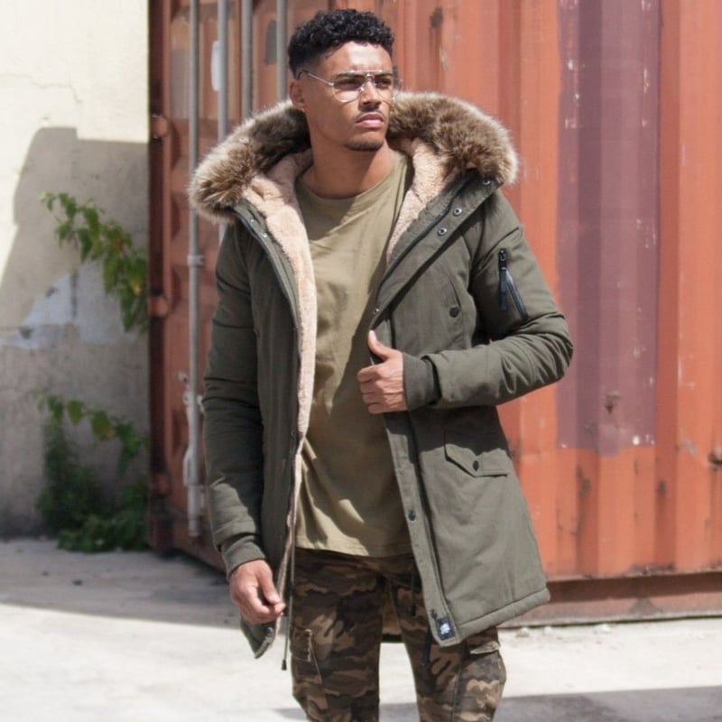 Sixth June/FUR モッズコート KHAKI | BINGOSTAR ・ ビンゴスター