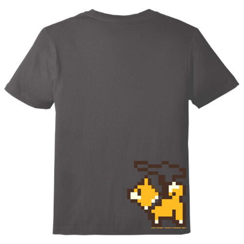 SOLD OUT】メタルドッグス PIXEL Tシャツ -チャコール- | games-g
