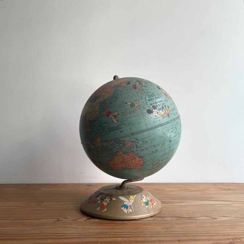 Disney 地球儀 c.1960 | antiques miyawaki modern