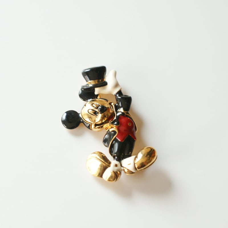 DISNEY NAIPERネイピア ディズニーミッキーマウス マジシャン ブローチ