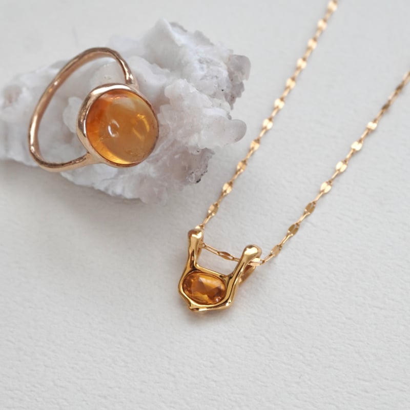 K18シトリンメルティンチャーム | ÜME Online shop / ユーミー 公式