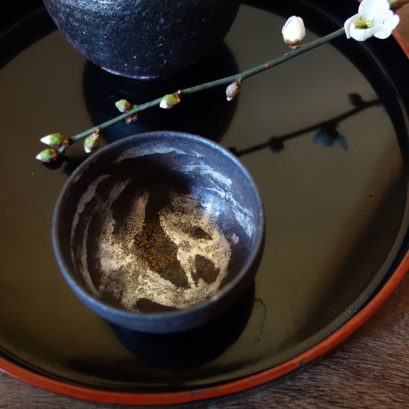 Norikazu Ogawa 鉄銀彩ぐい呑み | g's gallery