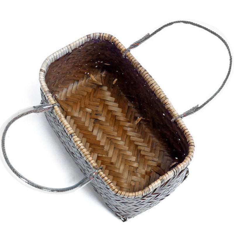 型番247（247） 竹 市場かご 手提げバッグ 買い物かごバッグ