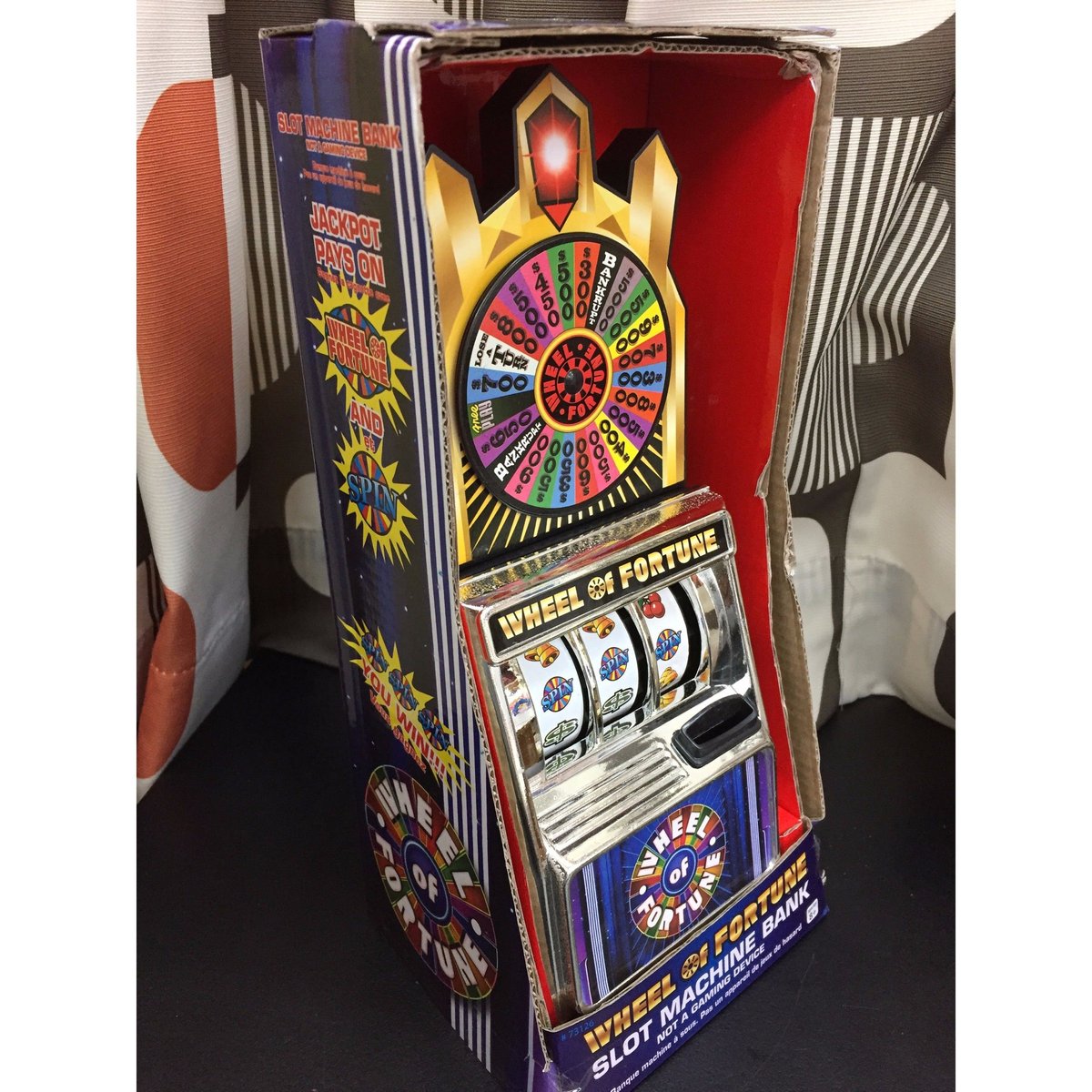 スロットマシン コインバンク 【貯金箱】 | sweetfish