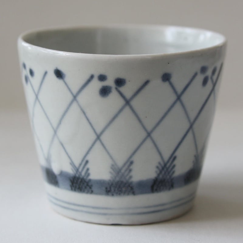 172 古伊万里 KOIMARI 染付 露草文 蕎麦猪口 | imarimaru