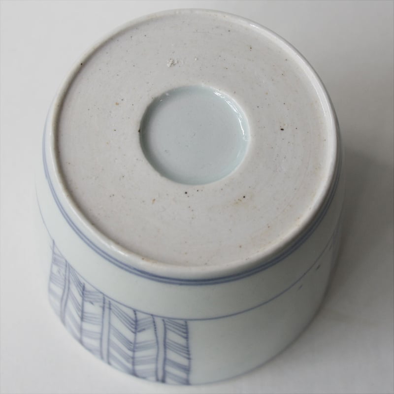 S-19 古伊万里 KOIMARI 矢羽根文 蕎麦猪口 | imarimaru