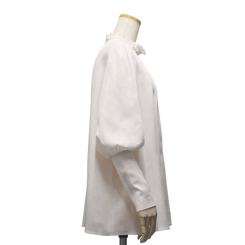 睡蓮のフレアブラウス | Sheglit MiDiom online store