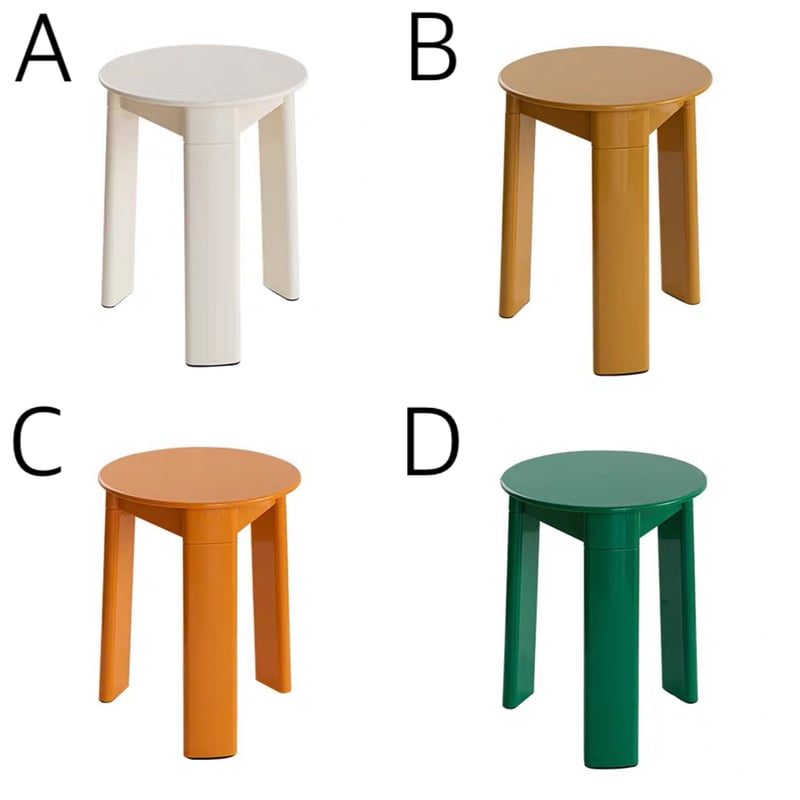 カラー ラウンド サイドテーブル スツール 全4色 チェア | 70PARK