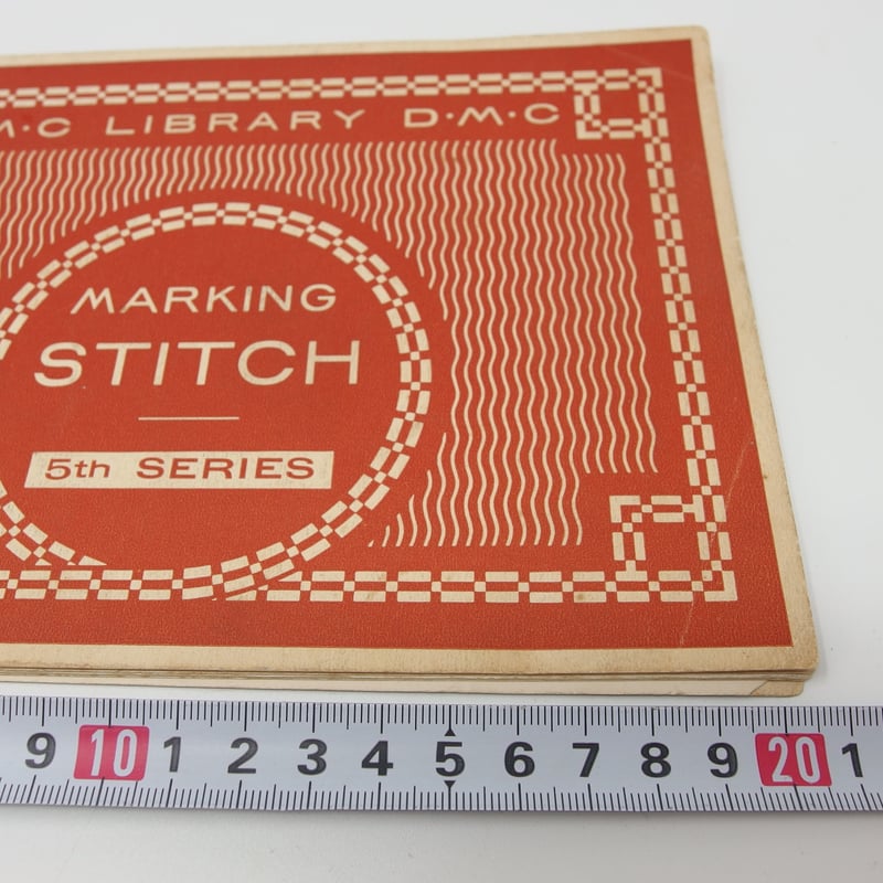 古本】B4_009 絶版 D.M.C LIBRARY MAKING STITCH 5th