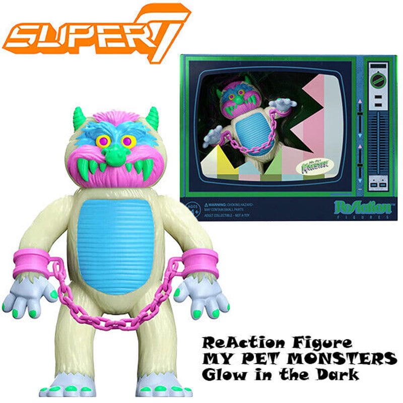 SUPER 7 REACTION FIGURE MY PET MONSTER【マイペットモン