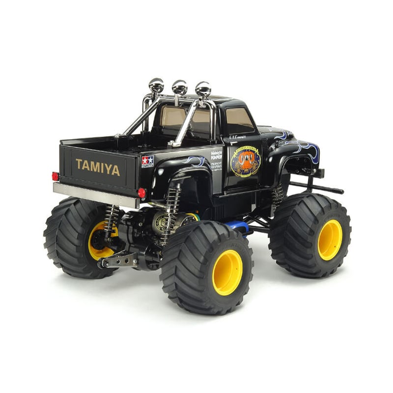 タミヤ 1/12RC ミッドナイトパンプキン ブラックエディション 組み立て