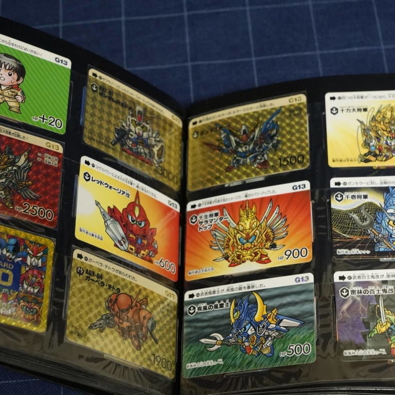 SDガンダム本弾カードダス Part1-13フルコンプ+アルバム4冊セット キラ