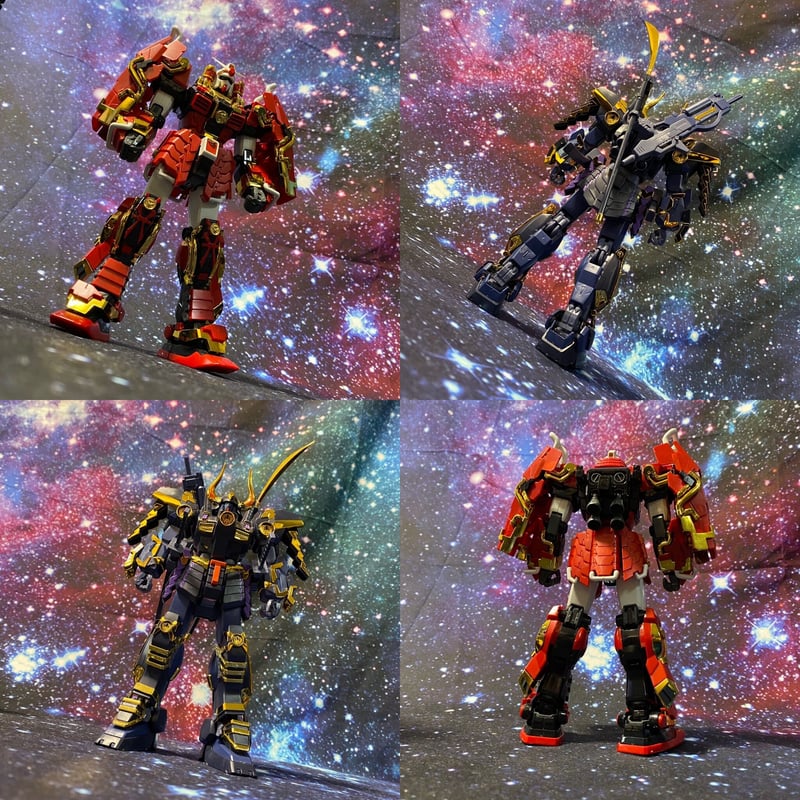 GUNPLA]MG 1/100 真武者頑駄無 戦国の陣、武者ガンダムMk-II | HYPE