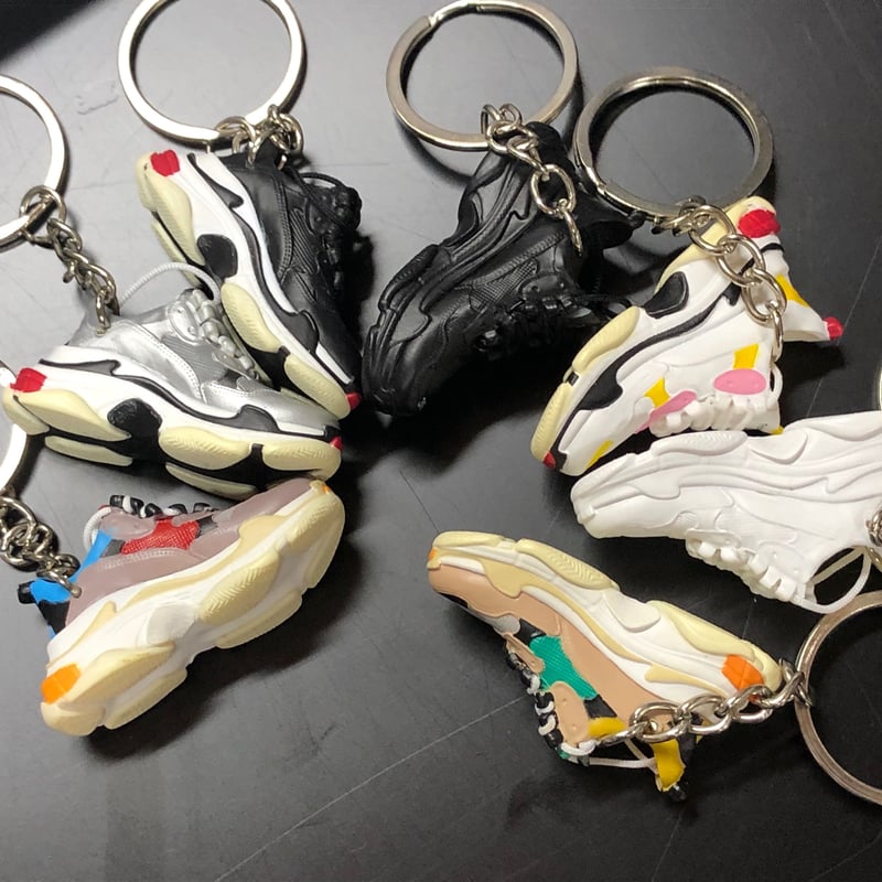 Balenciaga バレンシアガ スニーカー キーホルダー 箱付き 7種セット