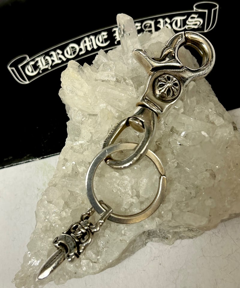 帝王クロムハーツ超目玉希少モデルクリップキーリング〉Chrome Hearts