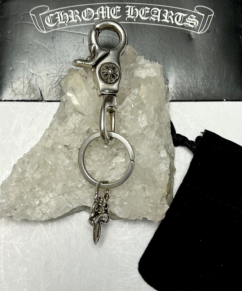 帝王クロムハーツ超目玉希少モデルクリップキーリング〉Chrome Hearts