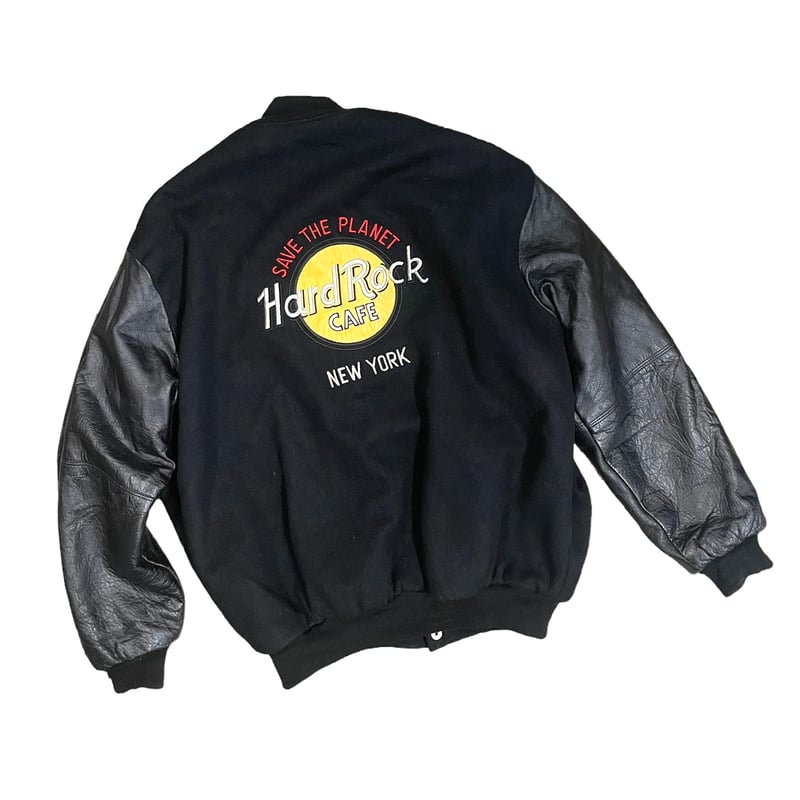 HARD ROCK CAFE NewYork Varsity Jkt Size-M MADE