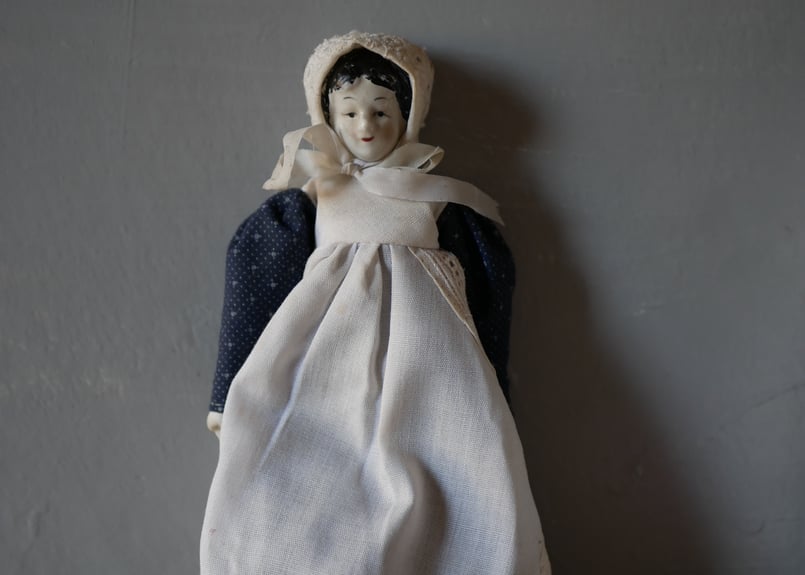 チャイナヘッド ドール お人形 アンティークドール アンティークのある