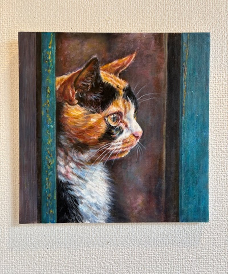猫」 油彩 森田和昌 | nuancebeans