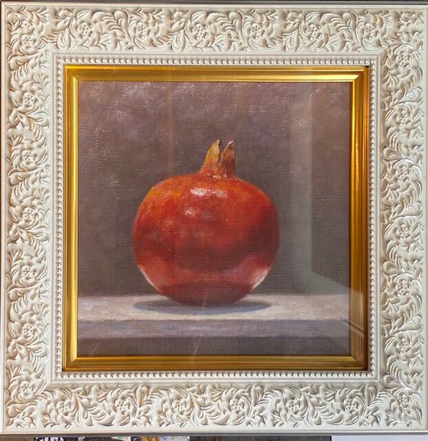 真作】絵画 ヴィタリー・メドベデフ 油彩20号 鮮やかな静物画 V38 真作