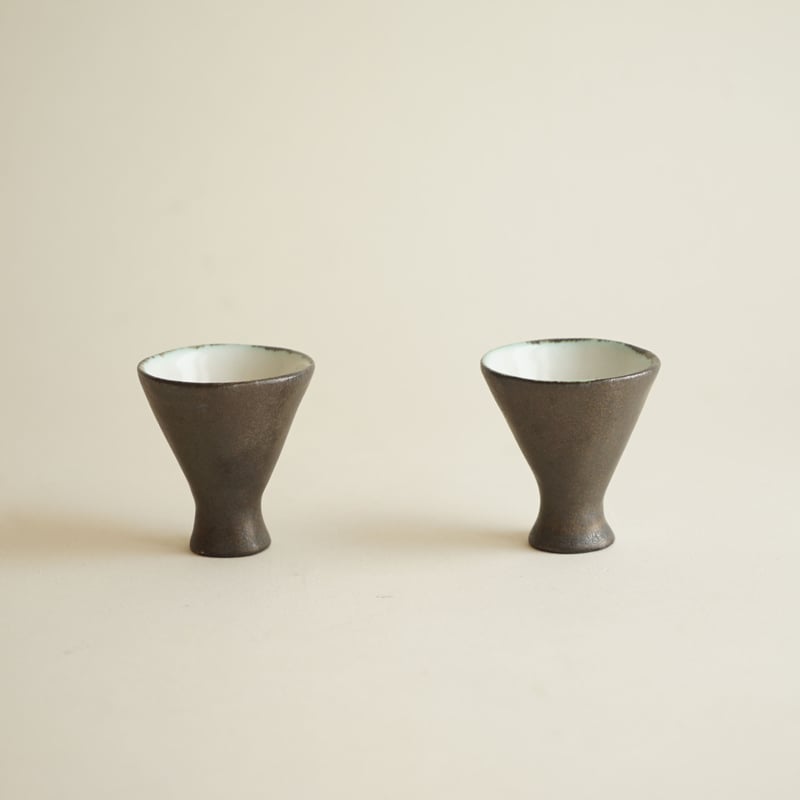 安藤雅信】黒錆釉モンゴル杯 | ギャルリ百草 online store