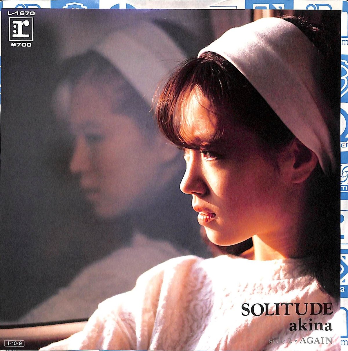 中森明菜 / Solitude・Again［※日本盤 品番:L-1670］(7inchシングル
