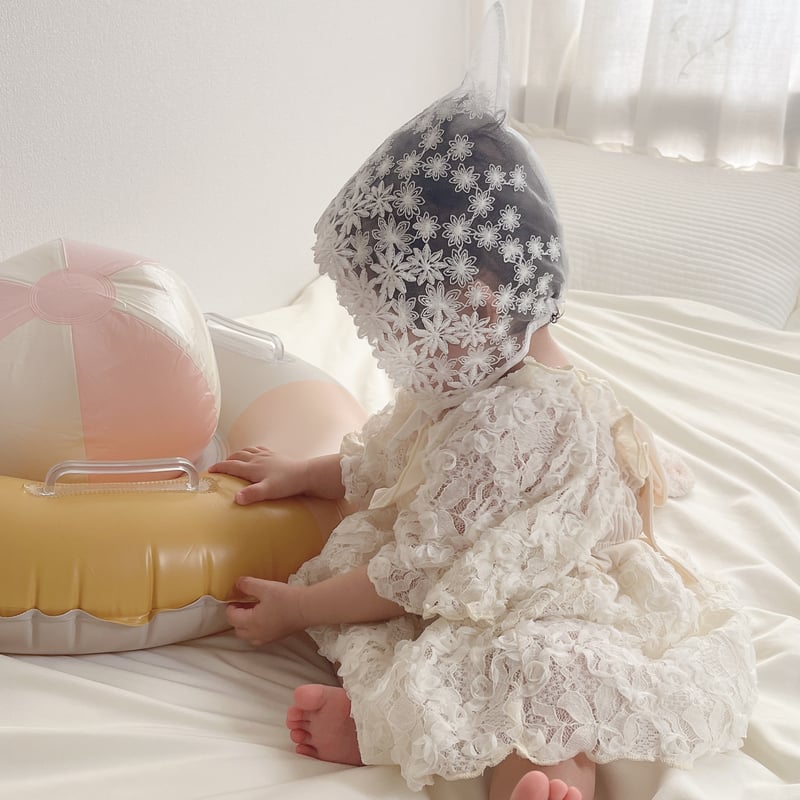 レースボンネット(514) | こどもふく🧸mocokids