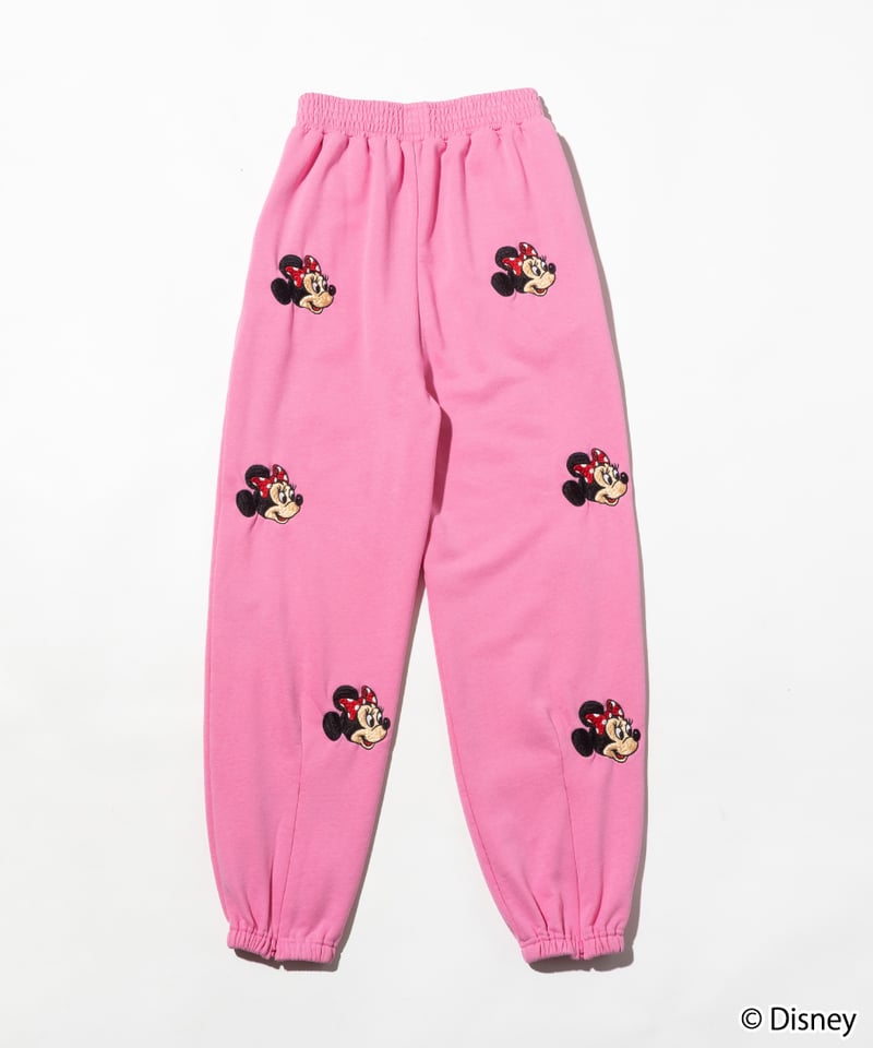 Disney / EMBROIDERY SWEAT PANTS(ミニー)【WCJ-TD-045
