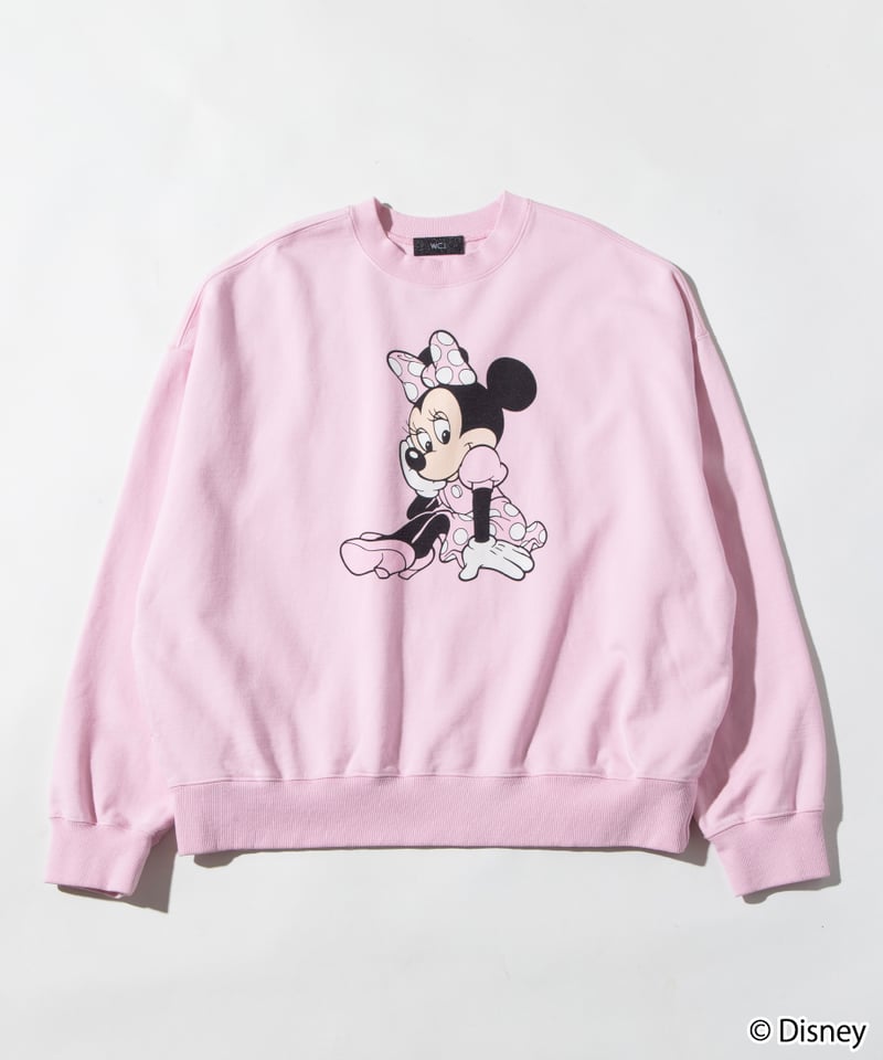 Disney / MINNIE SWEAT TOP【WCJ-TD-021PNK】 | WCJ